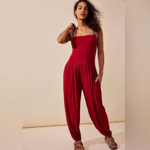 Free People Mora Drop-Waist One-Piece Size XS - Picture 1 of 6